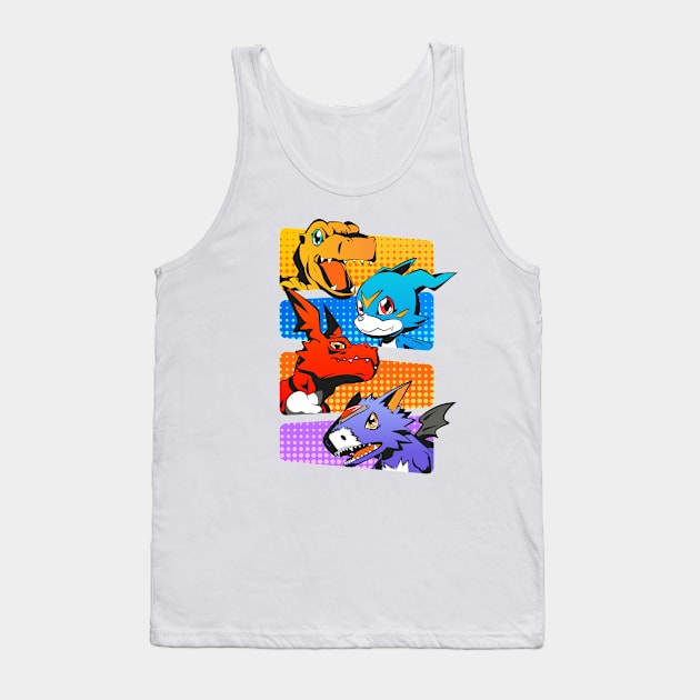 Digit-allies Tank Top by Deramon Digoyo